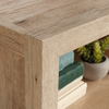 Juble 55.75” Rustic Bookcase with Adjustable Shelves – Prime Oak | Bibliothèque rustique Juble de 55,75 po avec tablettes réglables - chêne clair