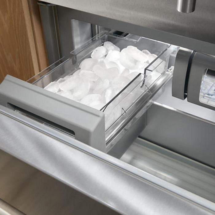 KitchenAid 36\" 20.8 Cu. Ft. Built-In French Door Bottom Mount Refrigerator - Panel Ready - KBFN536TPA