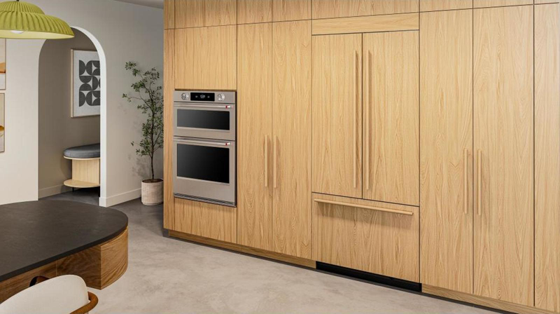 KitchenAid 36\" 20.8 Cu. Ft. Built-In French Door Bottom Mount Refrigerator - Panel Ready - KBFN536TPA