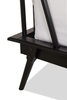 Milan Platform Bed with Headboard & Frame,  Mid-Century Modern, Black - Queen Size | Lit plateforme Milan de style moderne du milieu du 20e siècle avec tête de lit et cadre de lit, noir - format grand lit