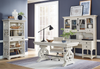 Milson 64" Desk with Storage and Adjustable Shelves - Alabaster | Bureau Milson de 64 po avec rangement et tablettes réglables - albâtre