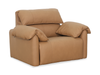 Momento 54\" Genuine Leather Power Reclining Chair – Caramel
