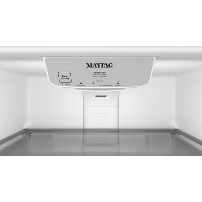 Maytag 33\" 21 Cu. Ft. Wide Top Mount Refrigerator with Garage Mode - Black - MRTX5121TB