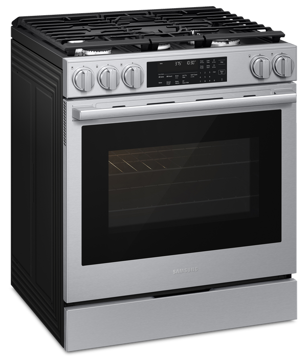 Samsung 6 Cu. Ft. Slide-In Convection Range with Air Fry – Stainless Steel - NSG90H60SRAA