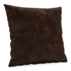 Sofa Lab Fabric Accent Pillow – Plush Chocolate | Coussin décoratif Sofa Lab en tissu - Plush Chocolate
