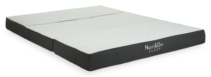 Parker Cabinet Bed with Pocket Coil Memory Foam Mattress, Driftwood - Queen Size