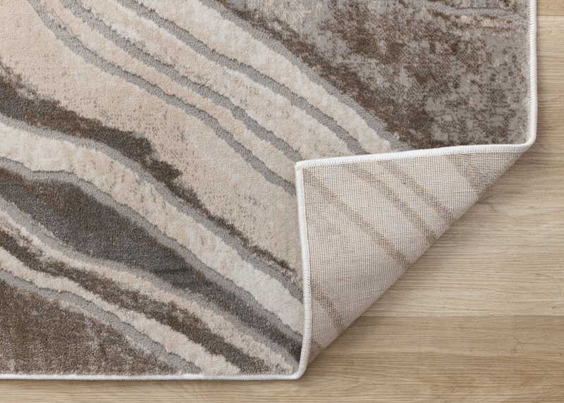 Plasma White Marble Area Rug – 5’3” x 7’7”