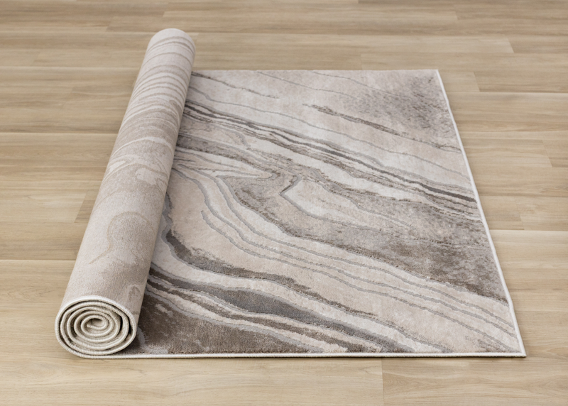 Plasma White Marble Area Rug – 7’10” x 10’6”