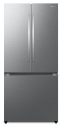 Samsung Bespoke AI 33” 25 Cu. Ft. 3-Door French Door Refrigerator – Stainless Steel - RF25C5A01SRAA 