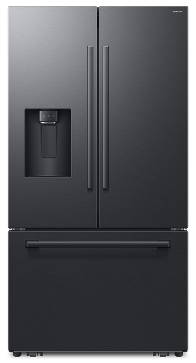 Samsung Bespoke AI 35.88” 29 Cu. Ft. 3-Door French Door Refrigerator – Black - RF70H30GEEAA | Réfrigérateur à 3 portes Bespoke de Samsung de 29 pi3 et de 35,88 po à portes françaises avec IA - noir - RF70H30GEEAA