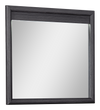 Rocco Bedroom Dresser Mirror - Dark Grey