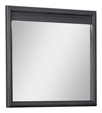 Rocco Bedroom Dresser Mirror - Dark Grey 