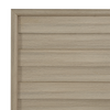 Rocco Storage Bed with 2 Built-In Footboard Drawers & LED Lit Headboard, Light Brown - Queen Size | Lit de rangement Rocco avec 2 tiroirs de pied de lit intégrés et tête de lit illuminée à DEL, brun clair - format grand lit
