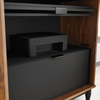Sedgwick 30.87” 2-Door Computer Armoire Desk with Cable Management – Grand Walnut | Bureau d’ordinateur Sedgwick de 30,87 po à 2 portes avec armoire et système de gestion des câbles - noyer majestueux