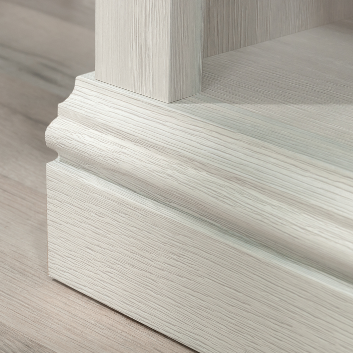 Smyth 35.28” 3-Shelf Bookcase – Glacier Oak\t