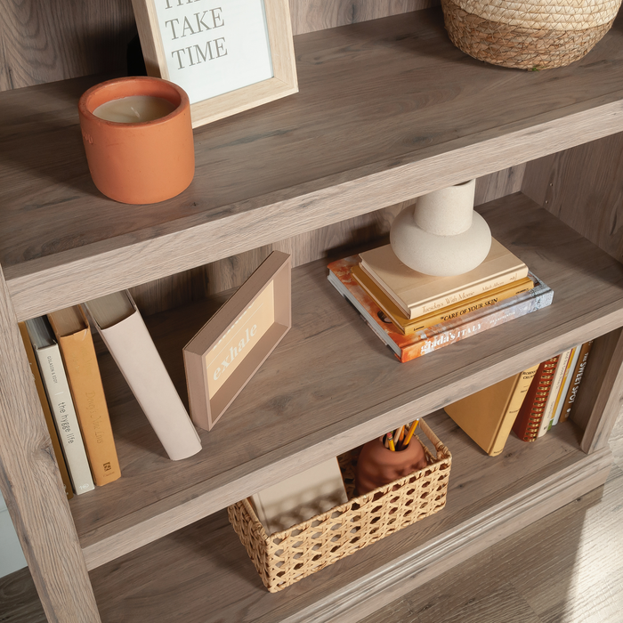 Smyth 35.28” 3-Shelf Bookcase – Laurel Oak
