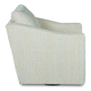 Made in Canada Sofa Lab Customizable Swivel 32" Fabric Accent Chair – Peacock Accent Fabric | Fauteuil d’appoint pivotant personnalisable de Sofa Lab de 32 po fabriqué au Canada en tissu - tissu décoratif Peacock
