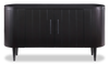Kort & Co Vance 55\" Cabinet – Matte Black 