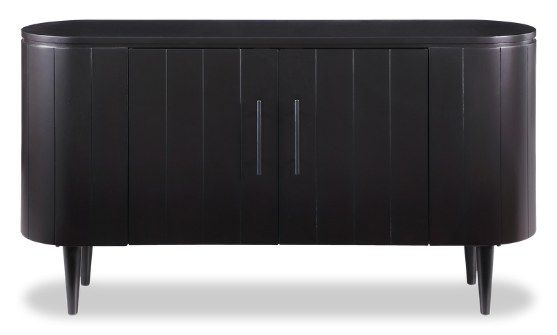 Kort & Co Vance 55\" Cabinet – Matte Black 