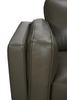 Viero 86.2" Genuine Leather Sofa - Green   | Sofa Viero de 86,2 po en cuir véritable - vert