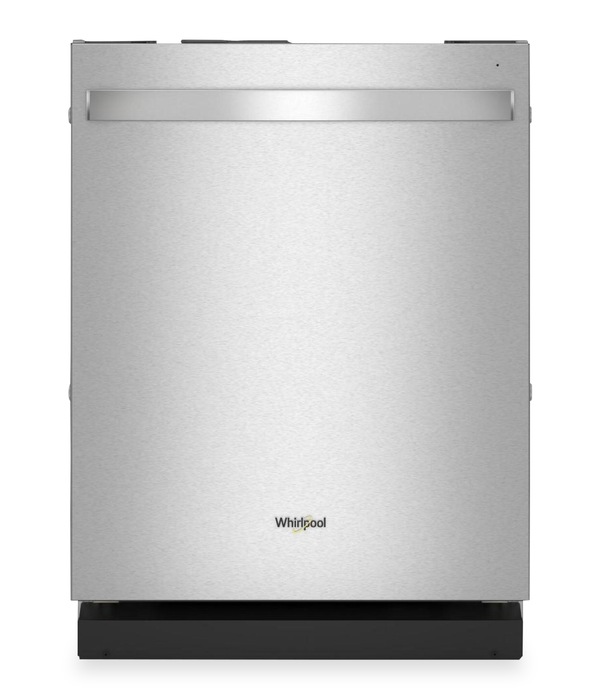 Whirlpool 24\" 47 dBA Built-In Top-Control Dishwasher with Third Rack - Stainless Steel - WDTF5024SZ