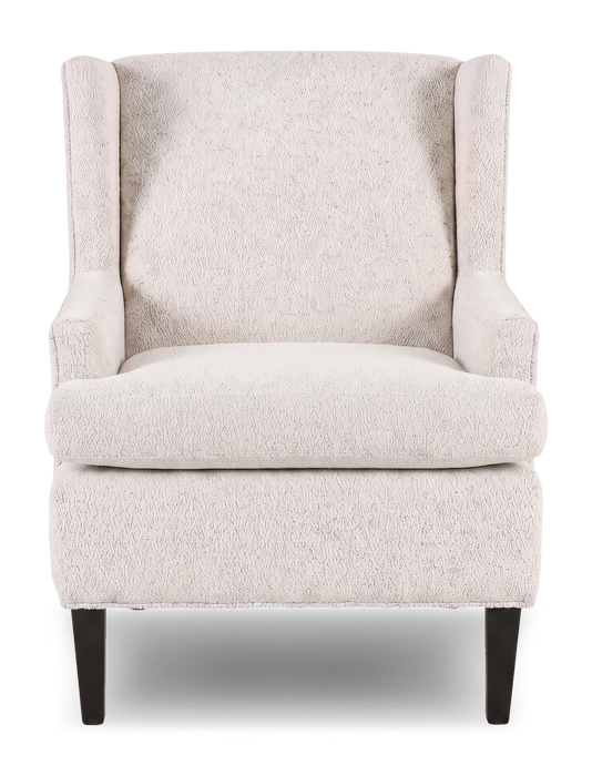 Made in Canada Sofa Lab Customizable Wingback 30\" Fabric Accent Chair – Teddy Riverrock