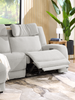 Shaquille O’Neal Home Legacy 3-Piece Left-Facing Power Reclining Sectional with Shaq-o-pedic Comfort - Grey  | Sofa sectionnel de gauche à inclinaison électrique Legacy de Shaquille O’Neal Home 3 pièces avec confort Shaq-o-pedic - gris