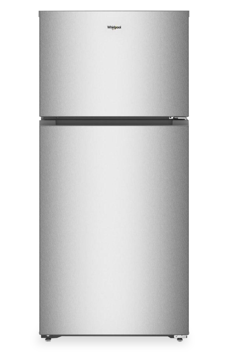 Whirlpool 28\" 14 Cu. Ft. Wide Top Freezer Refrigerator – Stainless Steel - WRTX3314TZ