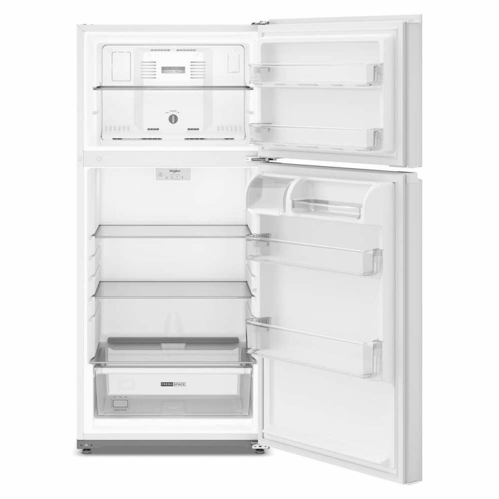 Whirlpool 28\" 14 Cu. Ft. Wide Top Freezer Refrigerator – White - WRTX3314TW