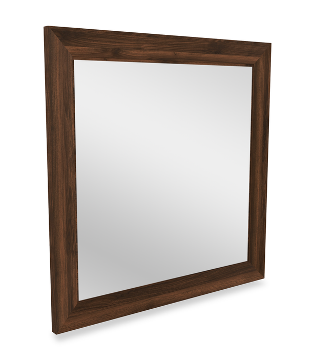 Yorkdale Bedroom Dresser Mirror, Made in Canada – Walnut Brown