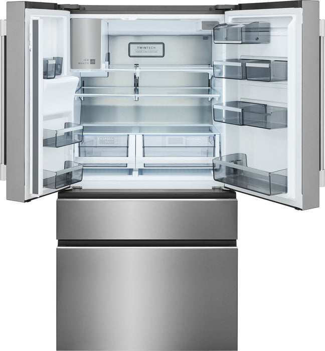 Frigidaire Professional 26 Cu. Ft. Standard-Depth 4-Door French Door Refrigerator Stainless Steel - PRMS2790BF