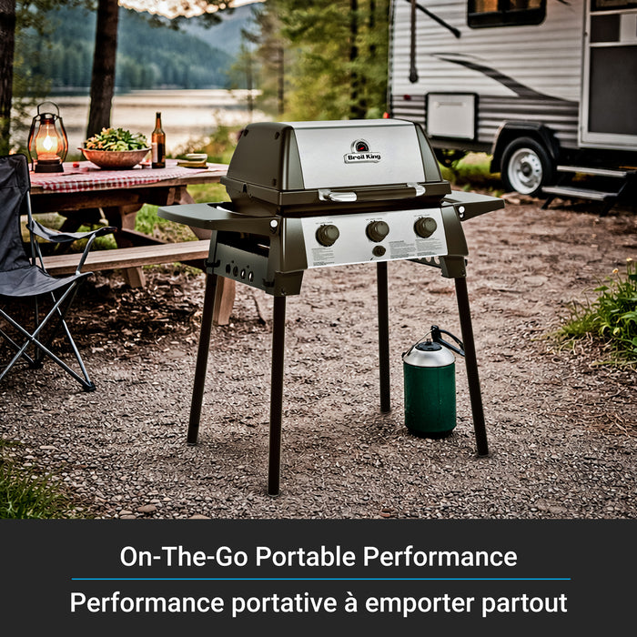 Broil King Porta-Chef 320 Portable 21,000-BTU Propane Gas BBQ - 952654 Grill