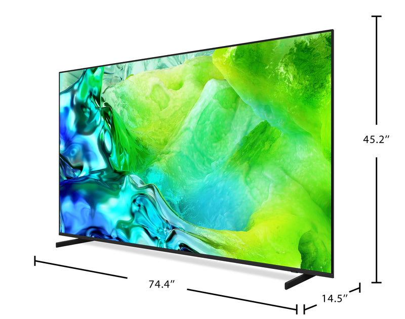 SAMSUNG 85\" QN80H Neo QLED 4K Vision AI Smart TV (QN85QN80HAFXZC) - 2026 Model