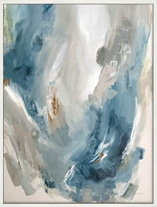 Quiet Waters I Framed Canvas - 32\" x 42\"