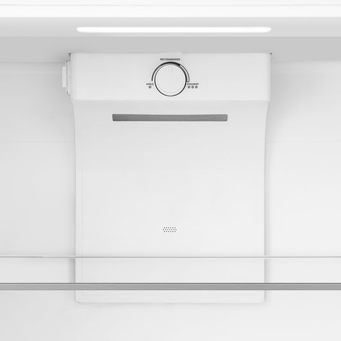 Hisense 30” 18 Cu. Ft. Counter-Depth Top-Freezer Refrigerator – Titanium - RT18N3ASE