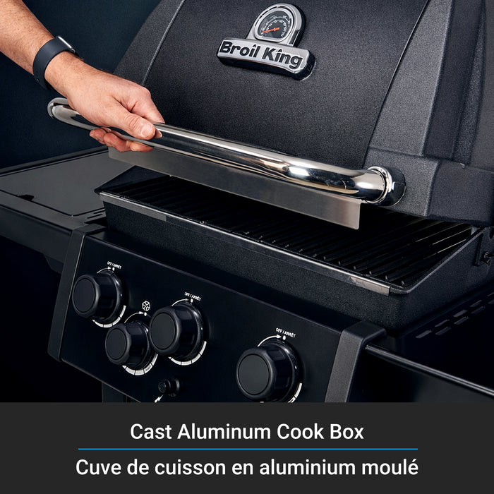 Broil King Royal 320 Shadow 3-Burner 30,000-BTU Natural Gas BBQ - 824157 Grill