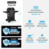 Broil King Royal 340 Shadow 3-Burner 30,000-BTU Natural Gas BBQ - 824167 Grill | Broil King Royal 340 Shadow 3-bruleurs 30 000 BTU Barbecue a gaz naturel - 824167