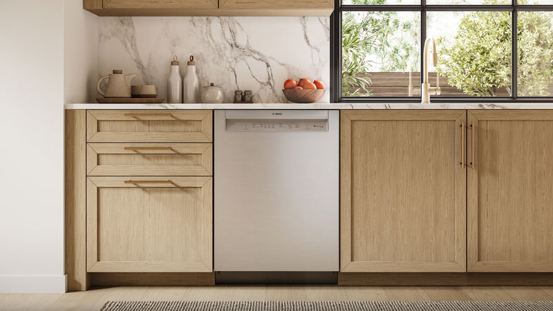 Bosch 100 Series 24\" Built-In Dishwasher – Stainless Steel - SHE2ADF5N