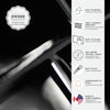 Smart Tiles Peel and Stick 4-Sheet 12 x 9 Backsplash - Metro Nero|Dosseret Smart Tiles peler et coller 12 x 9, 4 feuilles - Metro Nero
