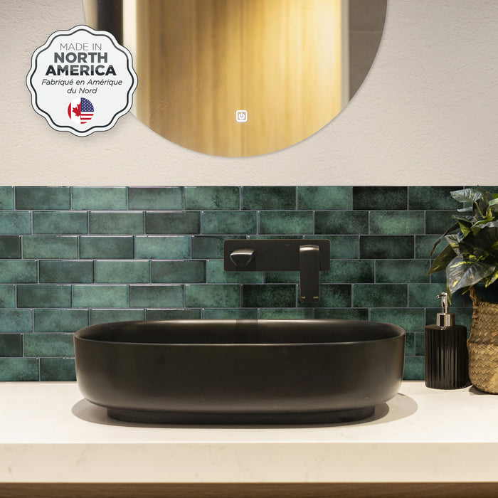 Smart Tiles Peel and Stick 4-Sheet 12 x 9 Backsplash - Metro Medina