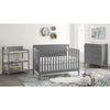 Sydney Convertible Crib - Grey | Lit de bébé convertible Sydney - gris