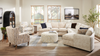 Made in Canada Sofa Lab Customizable Club 36" Fabric Accent Chair with Wood Legs – Dust Accent Fabric | Fauteuil d’appoint personnalisable Club de Sofa Lab de 36 po fabriqué au Canada en tissu avec pattes en bois - tissu décoratif Dust