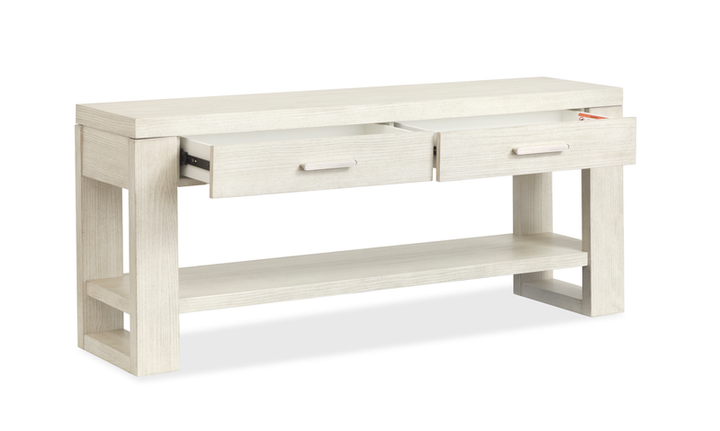 Albany 64\" Sofa Table with Storage - Balboa Mist