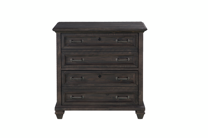 Benhill 31\" Filing Cabinet - Weathered Coal