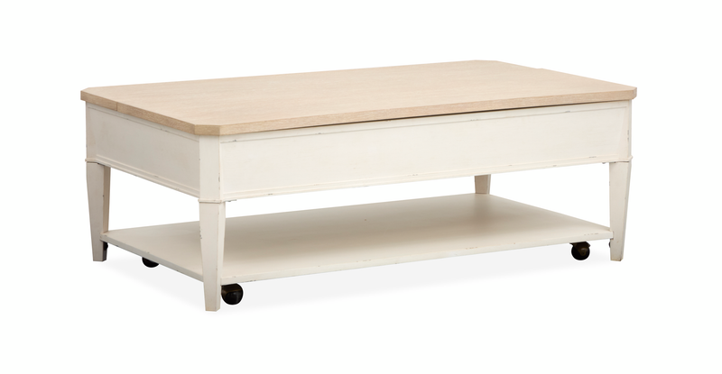 Collins 50\" Lift-Top Coffee Table with Storage - Driftwood