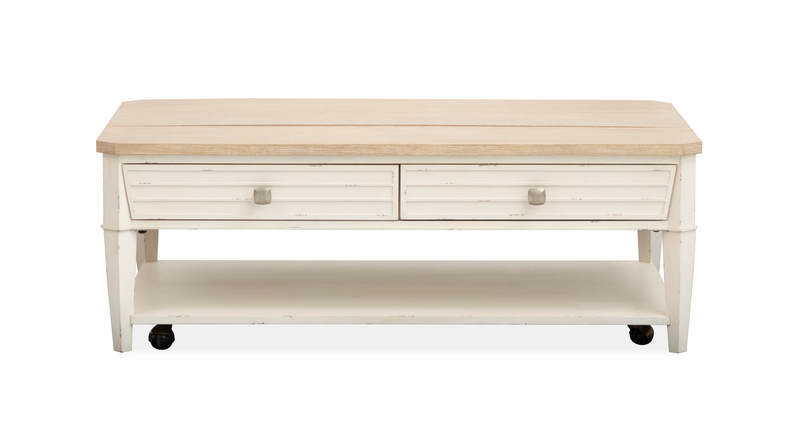 Collins 50\" Lift-Top Coffee Table with Storage - Driftwood