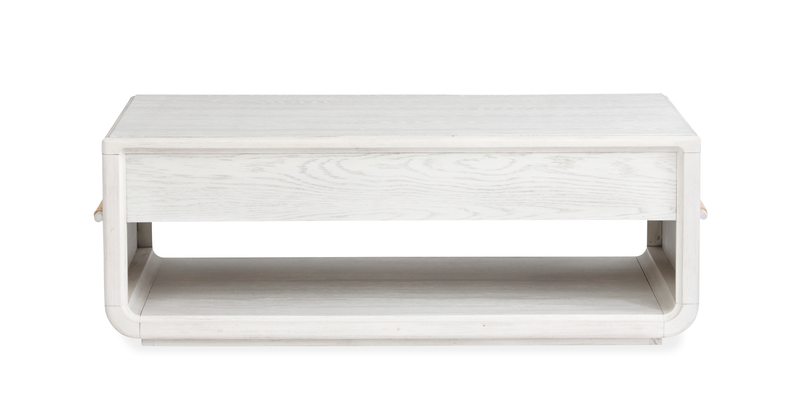 Holton 50\" Coffee Table with Storage  - Pearl 