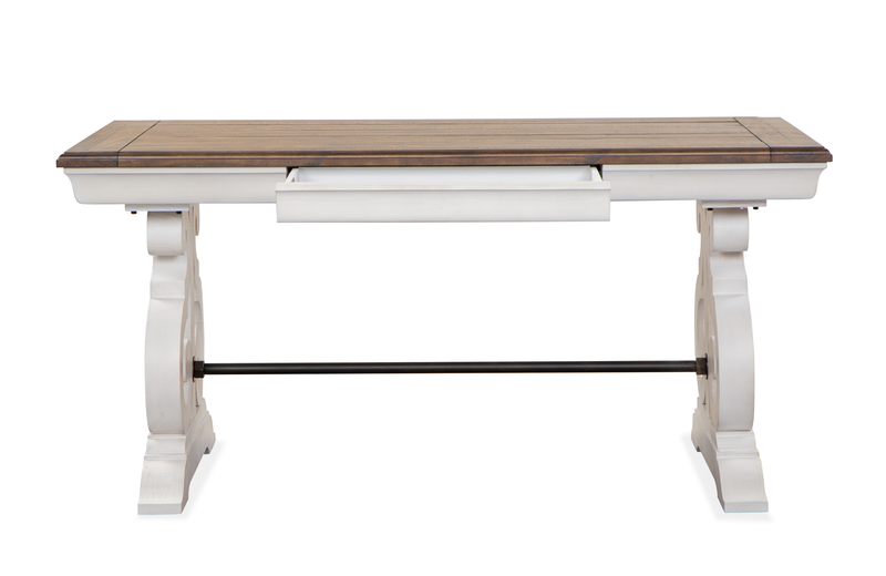 Milson 29.88\" Desk with Storage - Alabaster
