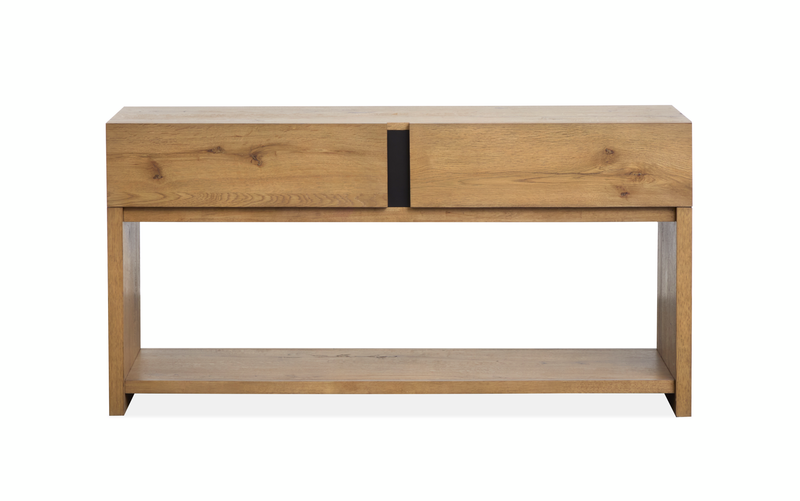 Orsman 56\" Sofa Table with Storage  - Rustic Caramel