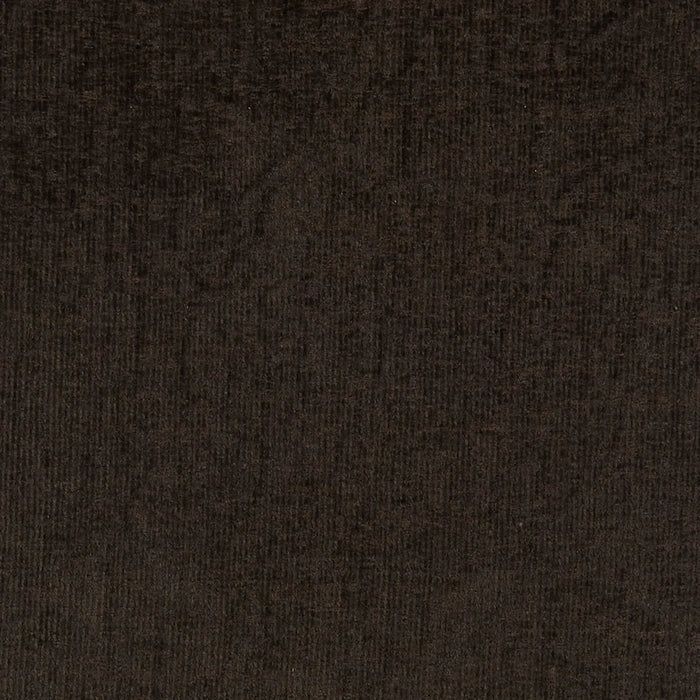 Made in Canada Customizable Sofa Lab Roll 76\" Chenille Fabric Condo Size Sofa with Rolled Arms - Luxury Chocolate Brown